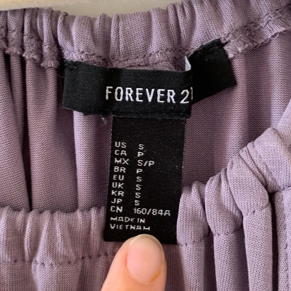 Purple Gray Halter Dress - Picture 5 of 6